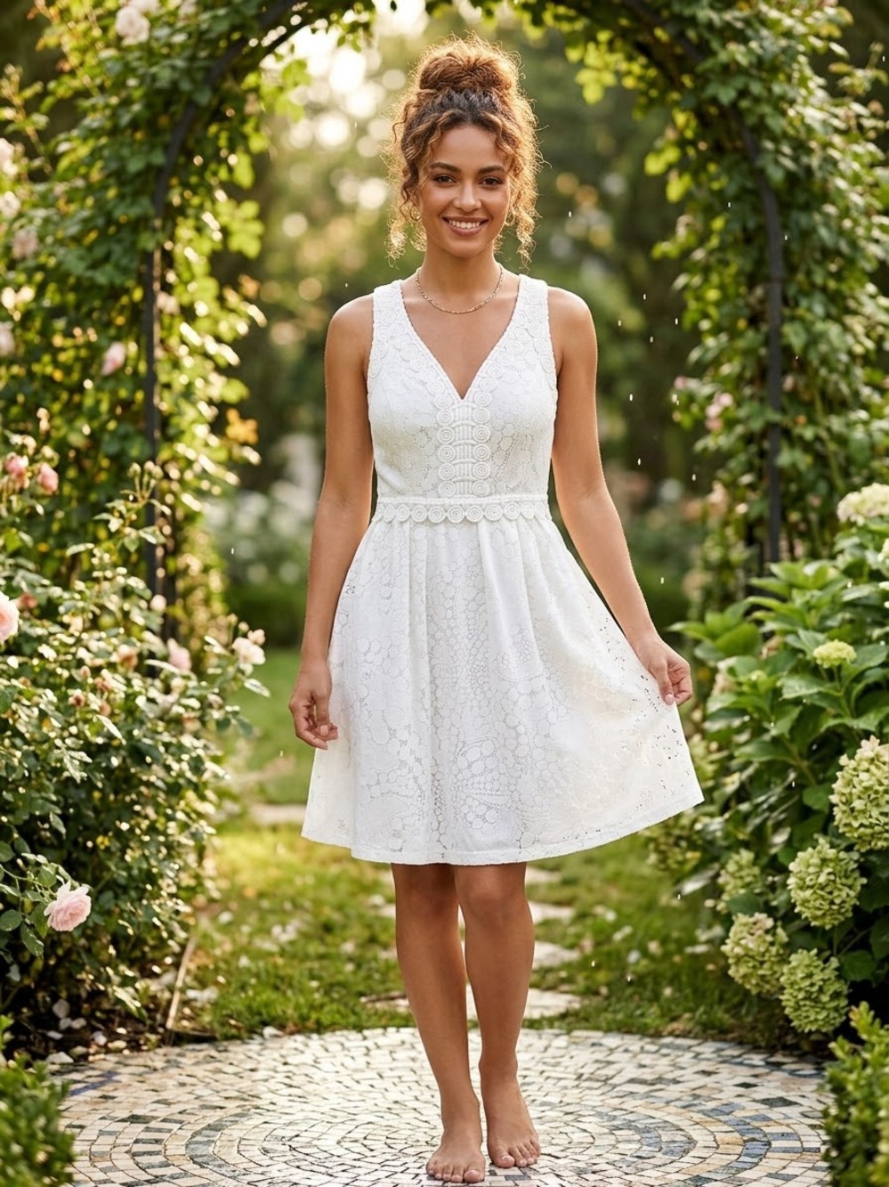 Lilly Pulitzer Elyse Midi Dress Resort White Oyster Shell Lace - Size 0  NWT